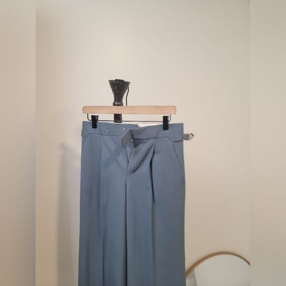 Everlane Dusty Blue Italian Wool Pant - New Nwt - Picture 5 of 12